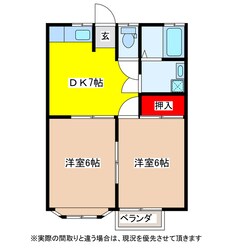 イトウハイツの物件間取画像